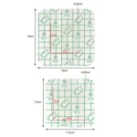 Square Hydrocolloid Dressing Tape Heel Self-Adhesive Blister Patch - Image 3