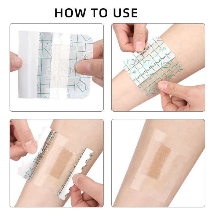 TBD06050982_B7.webp Square Hydrocolloid Dressing Tape Heel Self-Adhesive Blister Patch - Image 8