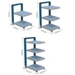 Adjustable Kitchen Pot Rack Household Multifunctional Folding Organizer - Image 3