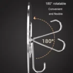 Transparent Self Adhesive Heart-shaped Hooks Door Wall Multi-Function Key Storage Hanger - Image 7