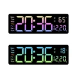 5526 LED Digital Display Electronic Wall Clock Multifunctional Countdown Alarm Clock - Image 2