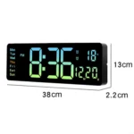 5526 LED Digital Display Electronic Wall Clock Multifunctional Countdown Alarm Clock - Image 3