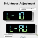 5526 LED Digital Display Electronic Wall Clock Multifunctional Countdown Alarm Clock - Image 7