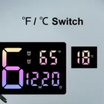 5526 LED Digital Display Electronic Wall Clock Multifunctional Countdown Alarm Clock - Image 8