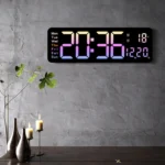 5526 LED Digital Display Electronic Wall Clock Multifunctional Countdown Alarm Clock - Image 9