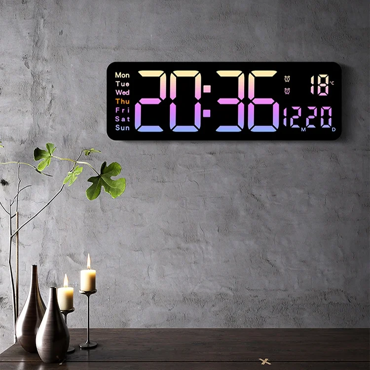 TBD06051002_B8.webp 5526 LED Digital Display Electronic Wall Clock Multifunctional Countdown Alarm Clock - Image 9