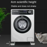 1pair Household Washing Machine And Refrigerator Fixed Non-Slip Universal Wheel Bracket Base - Image 9