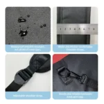 Dog Carrier Backpack Horizontal Four-legged Carrying Bag For Outdoor Riding - Image 5