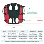 Dog Carrier Backpack Horizontal Four-legged Carrying Bag For Outdoor Riding - Image 7