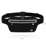 OUDU Outdoor Sports Slim Invisible Waterproof Cell Phone Waist Bag - Image 3
