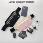 OUDU Outdoor Sports Slim Invisible Waterproof Cell Phone Waist Bag - Image 8