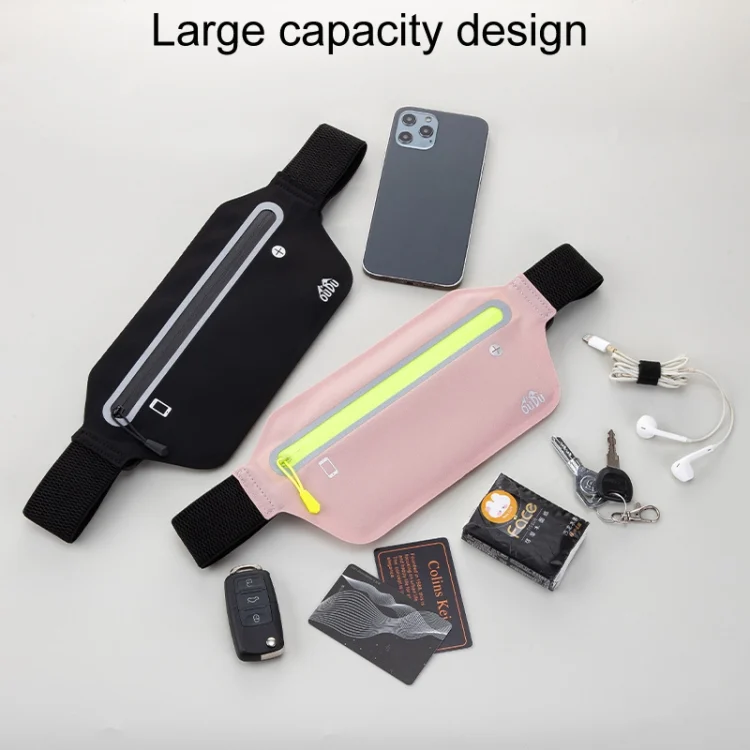 TBD06051053_B7.webp OUDU Outdoor Sports Slim Invisible Waterproof Cell Phone Waist Bag - Image 8