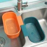 Kitchen Sink Drain Basket Washing Basin Multifunctional Storage Hanging Basket - Image 2
