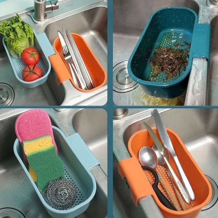 TBD06051060_B7.webp Kitchen Sink Drain Basket Washing Basin Multifunctional Storage Hanging Basket - Image 8