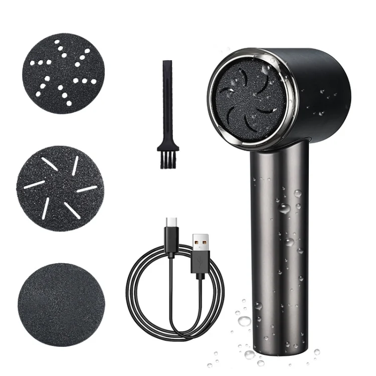 Electric Callus Remover with Vacuum Absorption 2 Speeds Adjustable Waterproof  Foot Care Tool