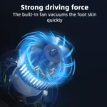 Electric Callus Remover with Vacuum Absorption 2 Speeds Adjustable Waterproof  Foot Care Tool - Image 5