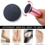 Electric Foot Grinder Calluses Dead Skin Remover With 60pcs Replaceable Sandpaper Discs - Image 4