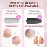 Electric Foot Grinder Rechargeable  Callus Remover Foot Care Tool - Image 4