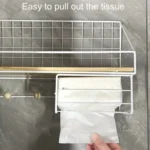 Household Large Non-Punching Organizer Wall Hanging Shelf - Image 5