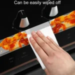 Kitchen Greaseproof Aluminum Foil Tape Pipe Seam Repairing Stickers - Image 7