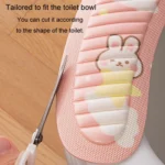 EVA Adhesive Toilet Pad Four Seasons Universal Cartoon Cute Waterproof Toilet Sticker - Image 10