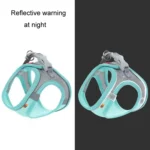 Undershirt Style Pet Chest Harness Summer Breathable Reflective Dog Leash - Image 5