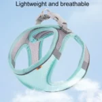 Undershirt Style Pet Chest Harness Summer Breathable Reflective Dog Leash - Image 7