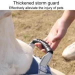 Large Dog Explosion Proof Punch Chest Harness Dog Travelling Leash - Image 4