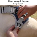 Large Dog Explosion Proof Punch Chest Harness Dog Travelling Leash - Image 5