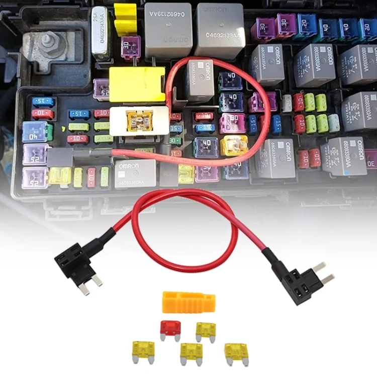 TBD06051120_B5.webp 14 AWG TIPM Dual-End Automotive Fuse Extractor Fuse Adapter Kit - Image 6