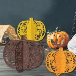 3pcs /Set Halloween Pumpkin Ornament Party Tabletop Decoration - Image 4