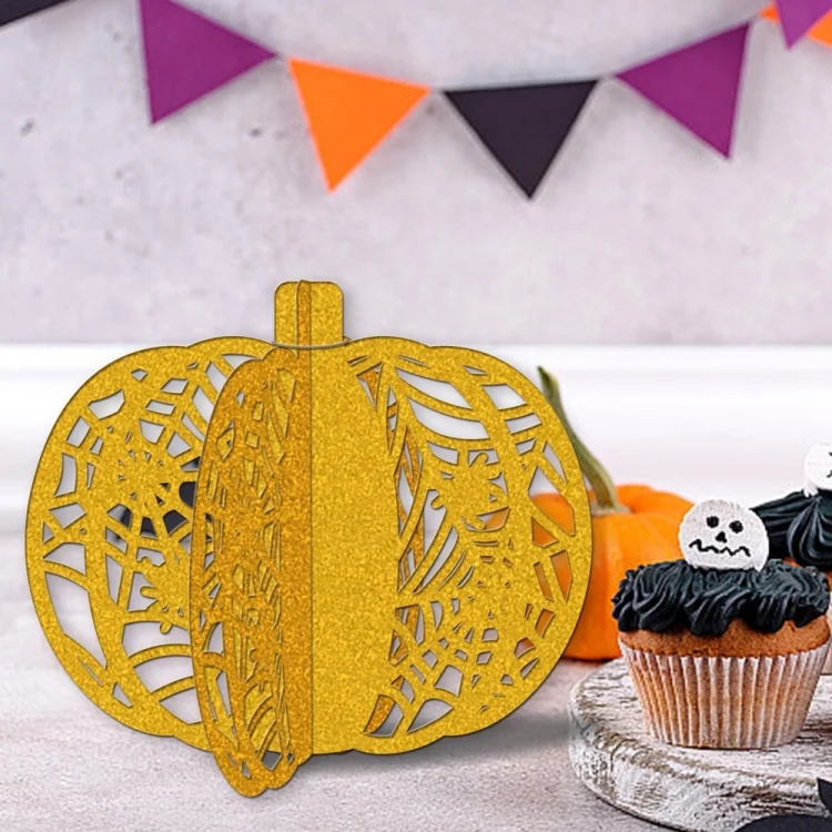TBD06051152_B4.webp 3pcs /Set Halloween Pumpkin Ornament Party Tabletop Decoration - Image 5