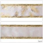 5m x 5cm Multifunctional Christmas Decorative Ribbon Gift Box Packaging Ribbon with Wire - Image 5