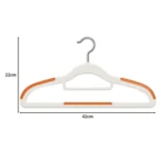 20pcs Anti-Skid Non Trace Clothes Racks Thickened Anti Shoulder Angle Household Clothes Hanger - Image 3