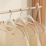 20pcs Anti-Skid Non Trace Clothes Racks Thickened Anti Shoulder Angle Household Clothes Hanger - Image 4