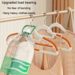 20pcs Anti-Skid Non Trace Clothes Racks Thickened Anti Shoulder Angle Household Clothes Hanger - Image 8