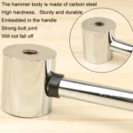 No Bounce Mounting Hammer Handmade DIY Double Face Tap Rubber Hammer - Image 4