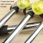 No Bounce Mounting Hammer Handmade DIY Double Face Tap Rubber Hammer - Image 6