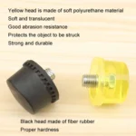 No Bounce Mounting Hammer Handmade DIY Double Face Tap Rubber Hammer - Image 8