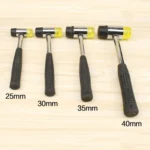 No Bounce Mounting Hammer Handmade DIY Double Face Tap Rubber Hammer - Image 9