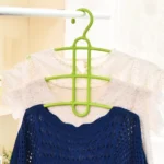 3-layer Non-slip Clothes Rack Fishbone Multifunctional Storage Clothes Hanger - Image 7