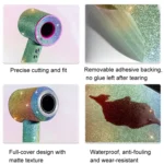 For Dyson Supersonic Hair Dryer Gypsophila Frosted Sticker Protective Film - Image 6