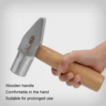 Silversmith Hammer Tool Short Handled Small Hammer Handmade Round Head Duckbill Hammer - Image 4