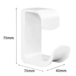 2pcs Bathroom Shelf No-Punch Washbasin Hook Kitchen Wall Mounted Storage Rack - Image 3