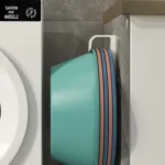 2pcs Bathroom Shelf No-Punch Washbasin Hook Kitchen Wall Mounted Storage Rack - Image 9