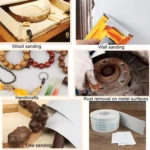 100x10cm Hand Tear Sanding Soft Cloth Gauze Paper Sanding Tools - Image 5