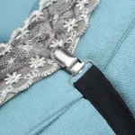 4pcs Sofa Fixer Fabric Sofa Cushion Fixing Strap Blanket Sheet Fastening Buckle - Image 5