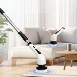 JY-6010 Household Retractable Dual-purpose Rotating Cleaning Brush Bathroom Glass Brush - Image 12