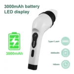 JY-6010 Household Retractable Dual-purpose Rotating Cleaning Brush Bathroom Glass Brush - Image 4