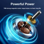 JY-6010 Household Retractable Dual-purpose Rotating Cleaning Brush Bathroom Glass Brush - Image 8